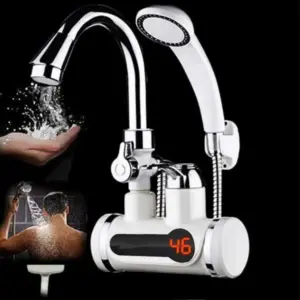 Instant water hiter with shower