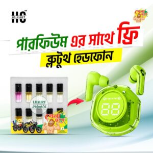 পারফিউম + ফ্রি ব্লটুথ হেডফোন