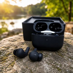 Airpods + Free Card Holder - Black