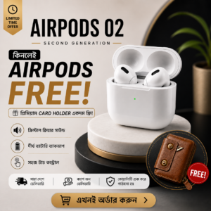 Airpods + Free Card Holder